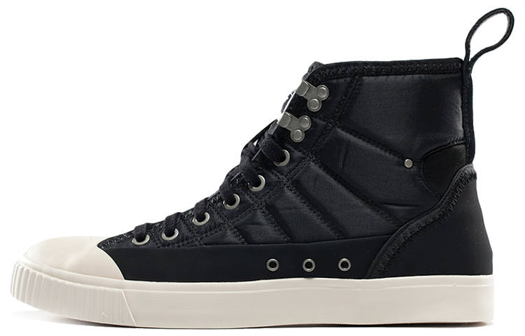Onitsuka Tiger Abrasion Resistant Balance Abrasion Resistant Balance High top Skateboard Shoes Unisex Black