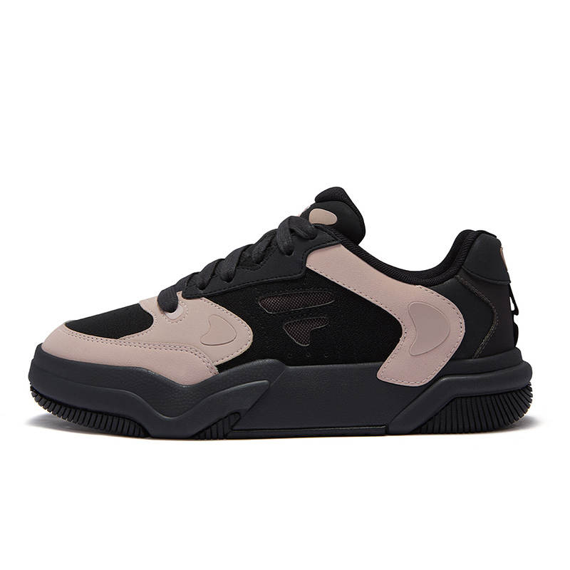 FILA FUSION GRIND Jump Skateboard Shoes Low top Skateboard Shoes Women's Black Gray Purple