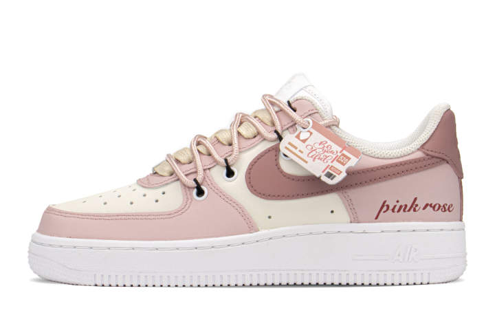 Nike Nike Air Force 1 Low top Skateboard Shoes GS Pink