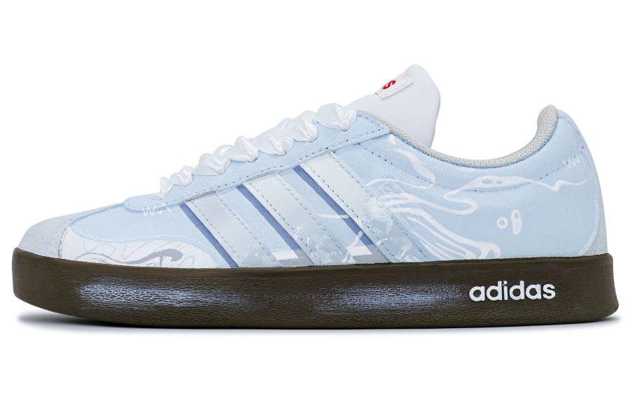 Adidas Adidas Vl Court Classic Abrasion Resistant Lightweight Wear resistant And Lightweight Low top Skateboard Shoes Unisex