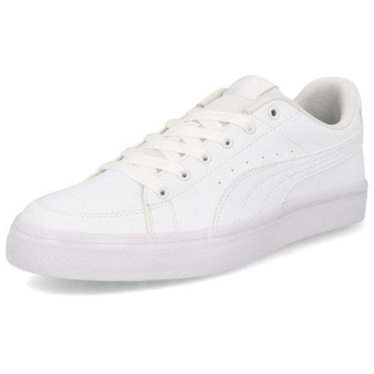 PUMA Unisex Adult Low top Skateboard Shoes Unisex White