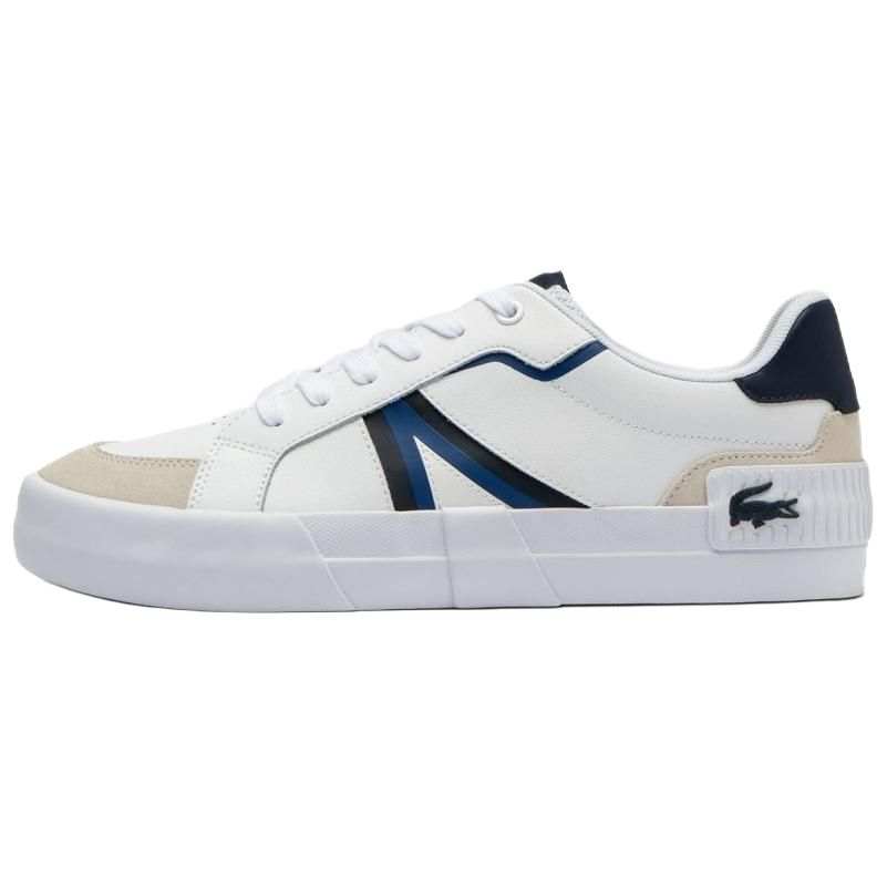 LACOSTE L004 Leather Comfortable Breathable Skateboard Shoes Men's