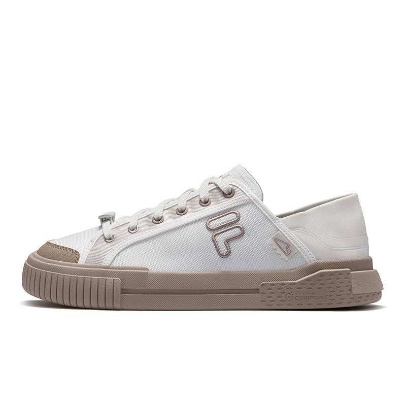 FILA FUSION Wallride Mules Low top Skateboard Shoes Men's White Brown