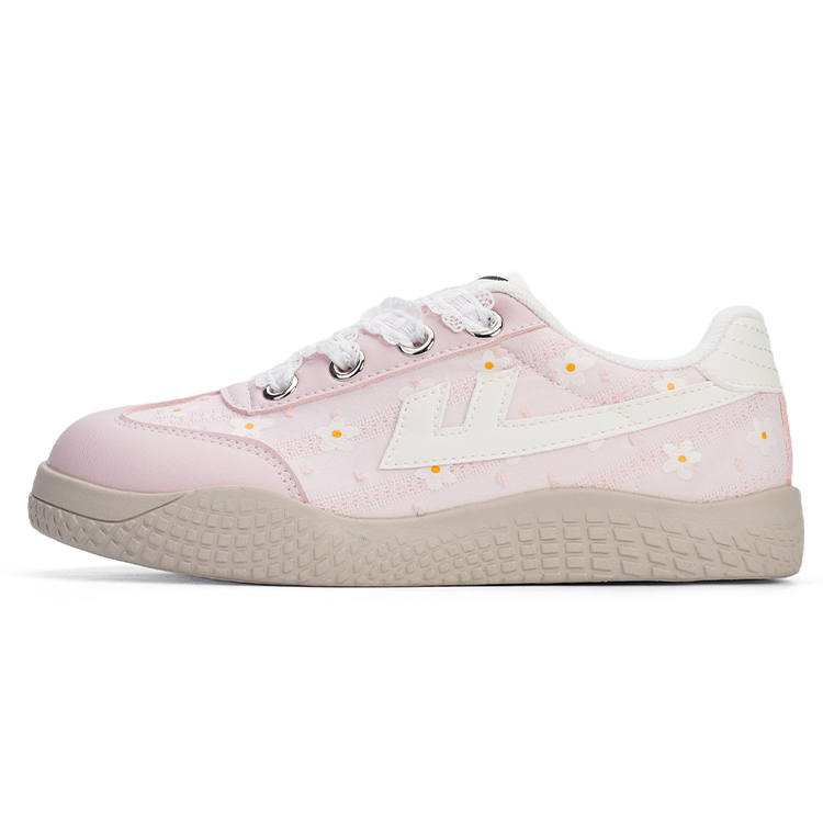 Warrior Skateboard Shoes Women's Pink Beige