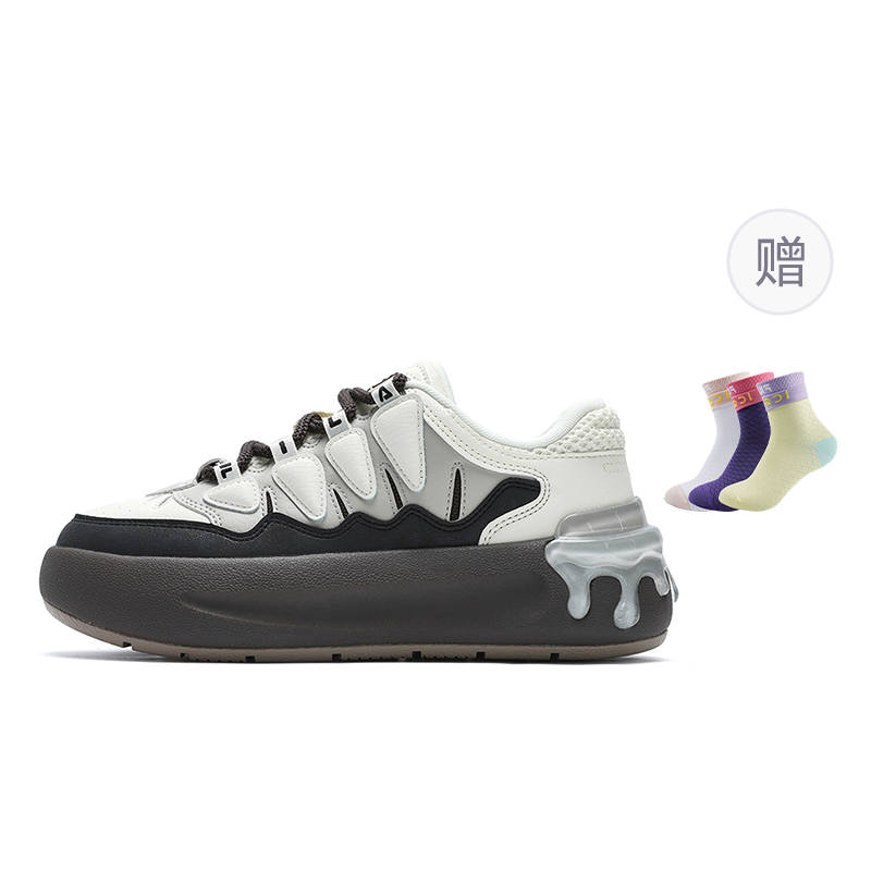 FILA CARROT 2 Low top Skateboard Shoes Women's Black White