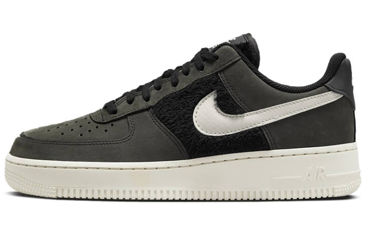 Nike Nike Air Force 1 'Faux Fur Black Light Bone' Women's