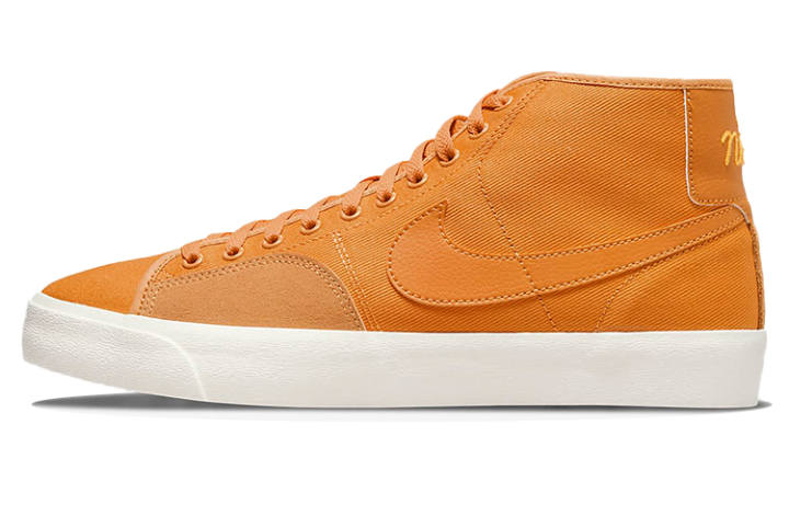 Nike Nike Sb Blazer Court Mid Premium Light Curry