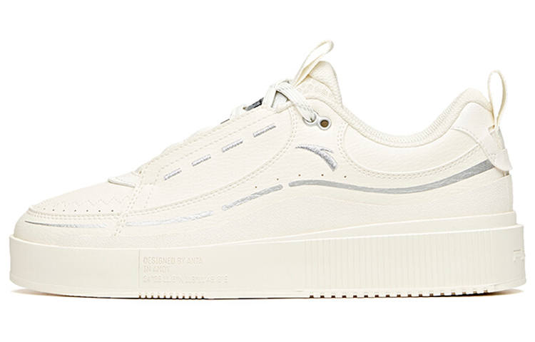 Anta Life Collection Synthetic Leather Slip Resistant Abrasion Resistant Slip Resistant Abrasion Resistant Low top