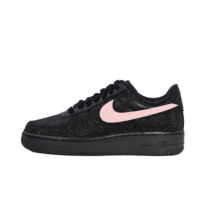 Nike Nike Air Force 1 Low top Skateboard Shoes Unisex Black Light Pink