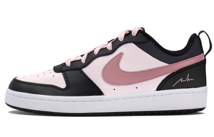 Nike Nike Court Borough Low top Skateboard Shoes Women's White Black Pink