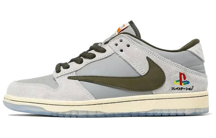 Nike Nike X Travis Scott X PlayStation Dunk Low 'Grey White'