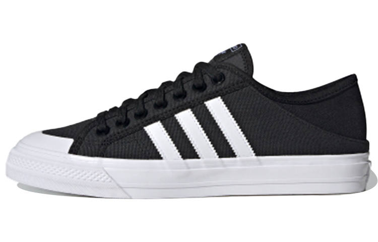 Adidas Originals Adidas Collapsible Nizza Low Black White