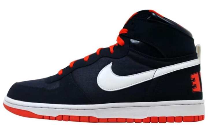 Nike Nike Big Nike High Obsidian/White Team Orange