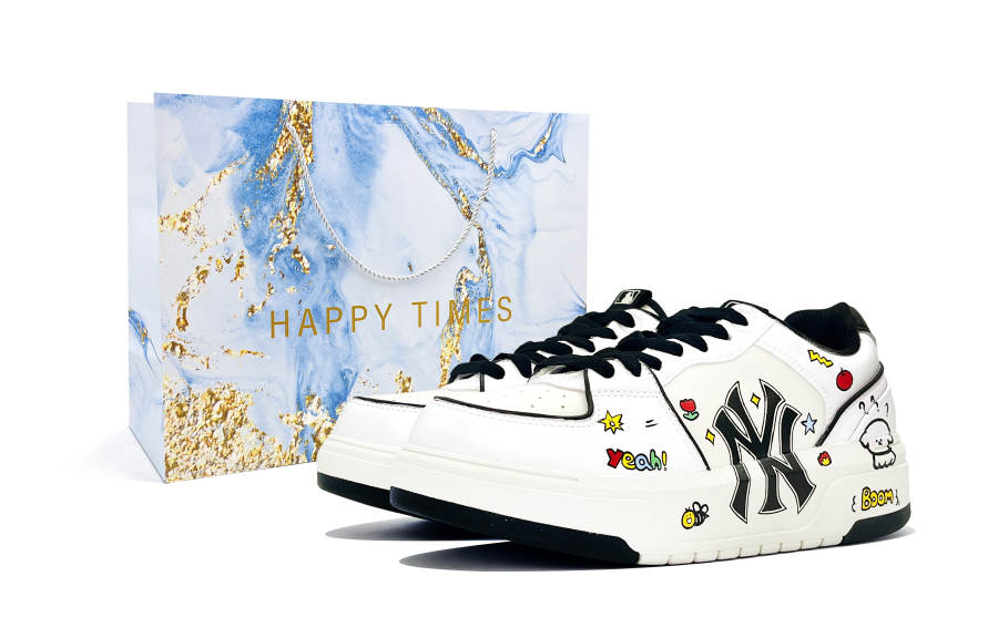 MLB MLB Chunky Liner Pu Low top Skateboard Shoes Unisex White