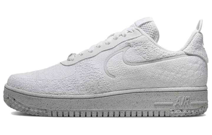 Nike Nike Air Force 1 Low Crater Flyknit White Platinum Tint
