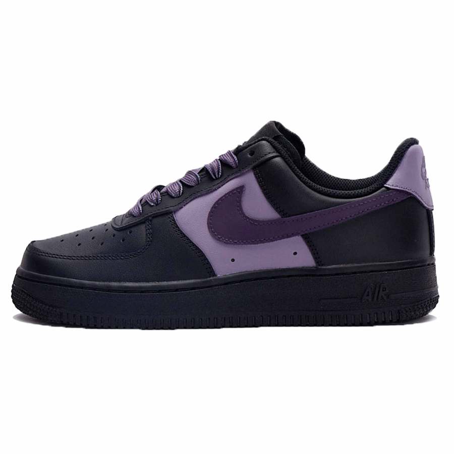 Nike Nike Air Force 1 Bubble Jellyfish, Salted Grape Slip Resistant Slip Resistant Low top Skateboard Shoes Women's