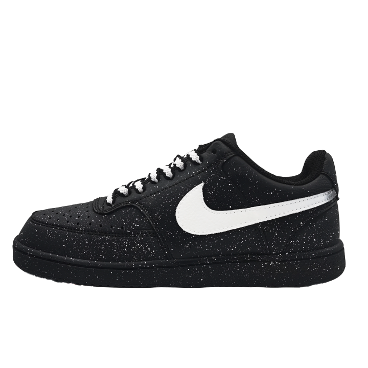 Nike Nike Court Vision Low He Cream Slip Resistant Low top Skateboard Shoes Unisex Black