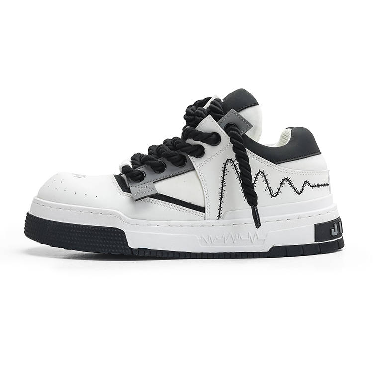 Jifffly Jifffly Low top Skateboard Shoes Unisex White