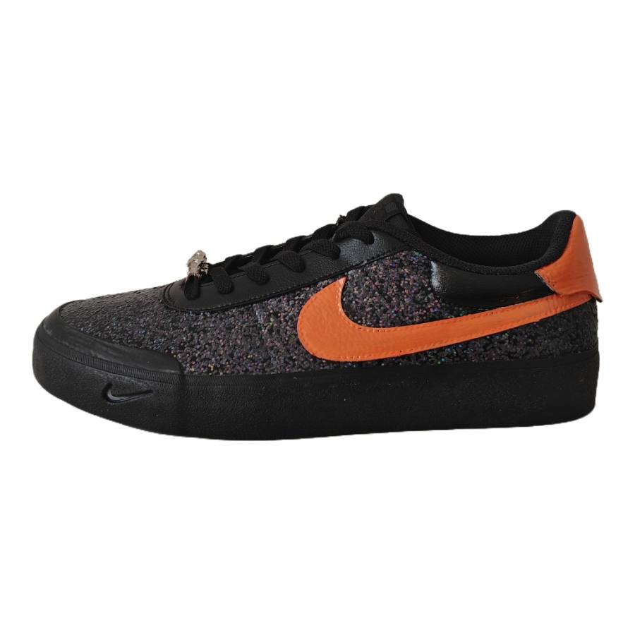 Nike Nike Court Shot Baby's Breath Low top Skateboard Shoes Men's Black Orange
