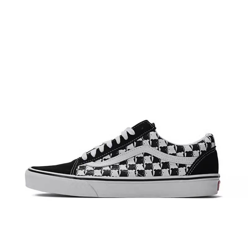 Vans Vans Old Skool Low top Skateboard Shoes Unisex Black White