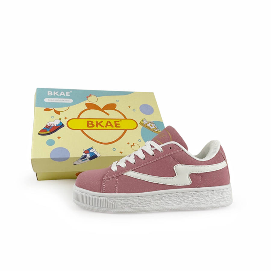 BKAE Synthetic Leather Slip Resistant Balance Low top Skateboard Shoes Unisex