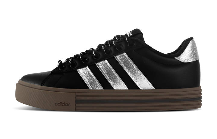 Adidas Adidas Daily 4.0 Low top Skateboard Shoes Unisex Black Silver