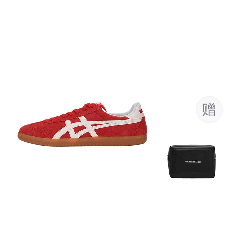 Onitsuka Tiger Tokuten Low top Skateboard Shoes Unisex Red