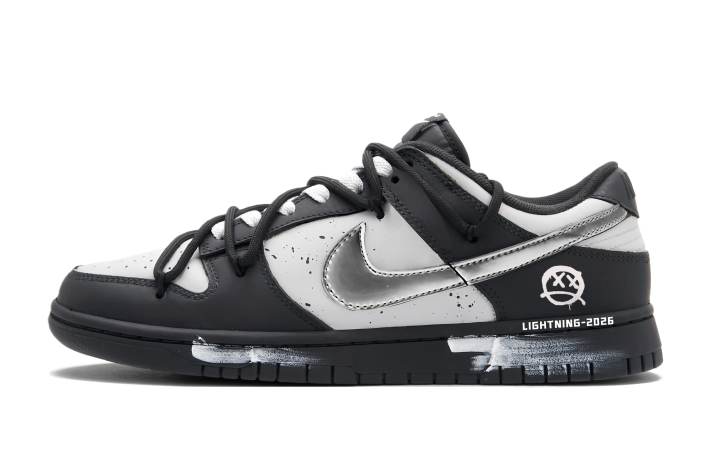 Nike Nike Dunk Speed Fork 2026 Abrasion Resistant Abrasion Resistant Low top Skateboard Shoes Unisex Black
