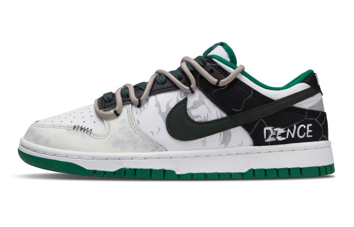 Nike Nike Dunk Green Castle Abrasion Resistant Lightweight Wear resistant And Lightweight Low top Skateboard Shoes Unisex