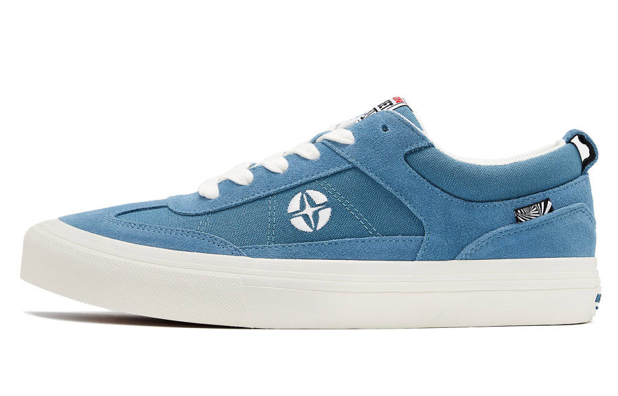 Vision Street Wear Chopper Low top Skateboard Shoes Unisex Gray Blue
