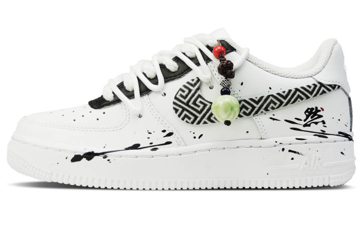 Nike Nike Air Force 1 Low top Skateboard Shoes Men's White