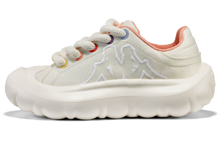 Kappa Slip Resistant Abrasion Resistant Skateboard Shoes Women's Beige