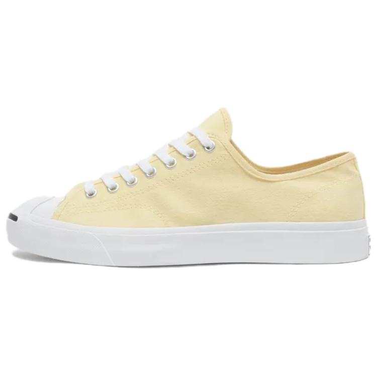 Converse Jack Purcell Slip Resistant Abrasion Resistant Low top Skateboard Shoes Unisex Yellow