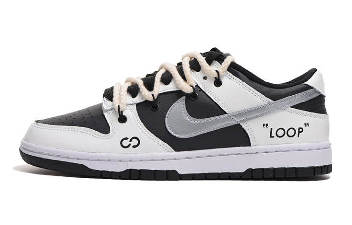 Nike Nike Dunk Slip Resistant Abrasion Resistant Low top Skateboard Shoes Women's Black