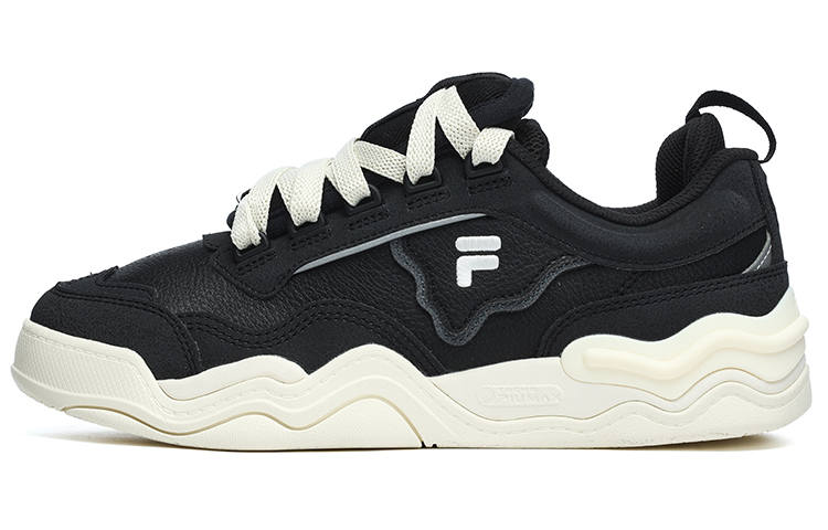 FILA FUSION Kick Sneakers 'Black White' Women's