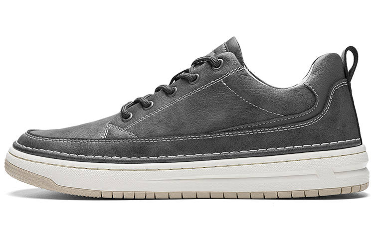 Jeep Low top Skateboard Shoes Men's Gray