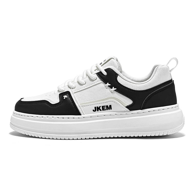 JKEM Slip Resistant, Abrasion Resistant, Height Increasing Low top Skateboard Shoes Men's