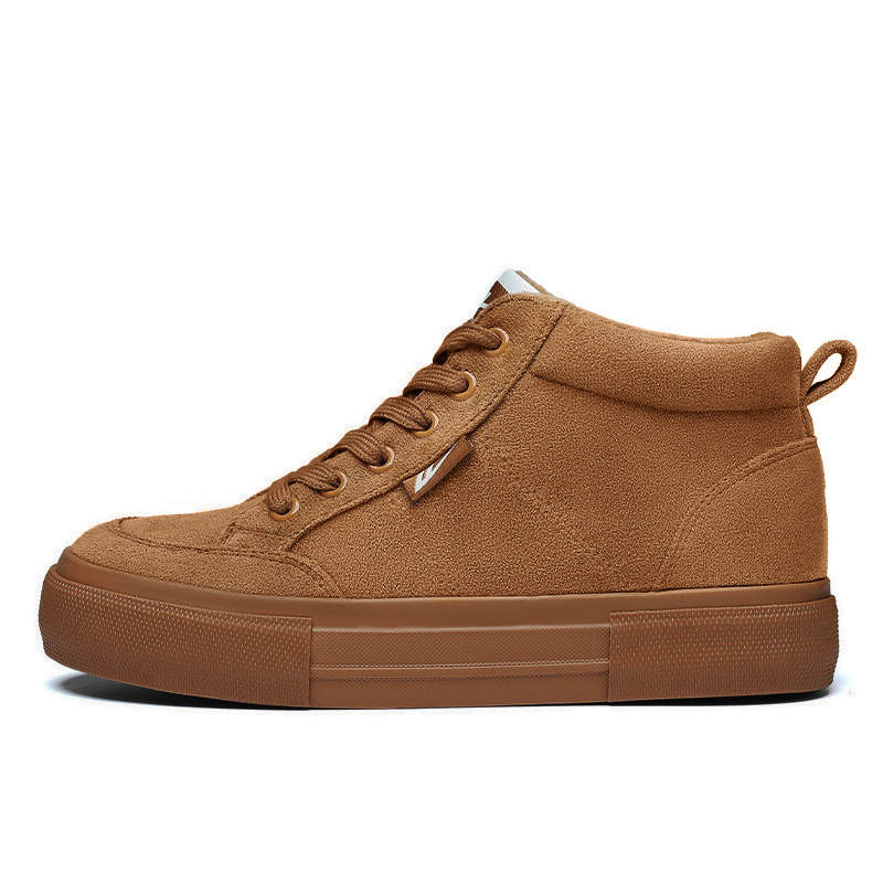 WARRIOR Warrior Coverage Thermal Slip Resistant Abrasion Resistant Lightweight Height Increasing High top Skateboard Shoes