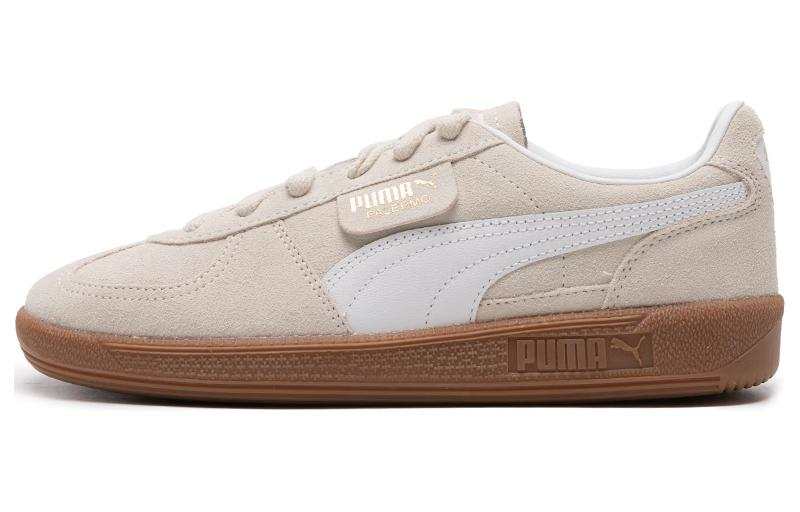 PUMA Palermo Abrasion Resistant Low top German Army Trainers Unisex Beige