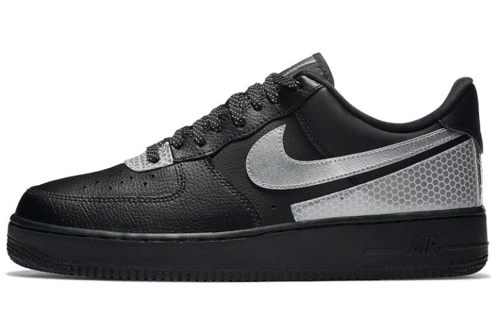 Nike Nike X 3M Air Force 1 '07 LV8 'Black'