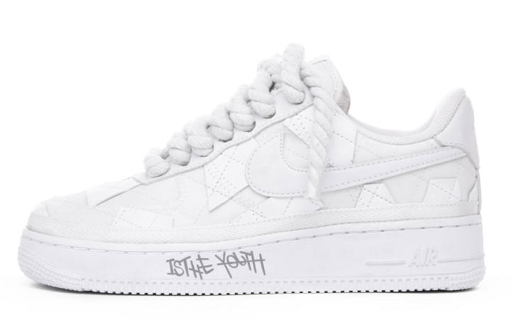 Nike Billie Eilish x Nike Air Force 1 Low top Skateboard Shoes Unisex White