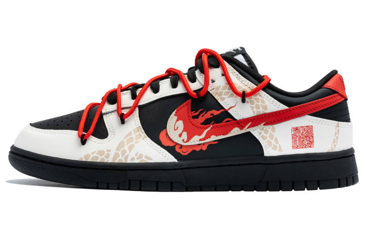 Nike Nike Dunk Low top Skateboard Shoes Black White