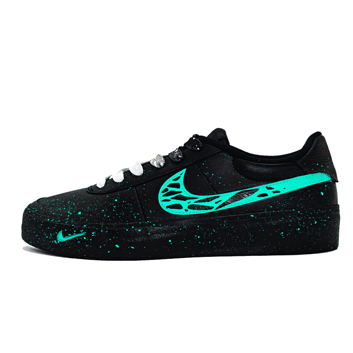 Nike Nike Court Shot Shadow Cyan Step Abrasion Resistant Lightweight Wear resistant And Lightweight Low top Skateboard Shoes