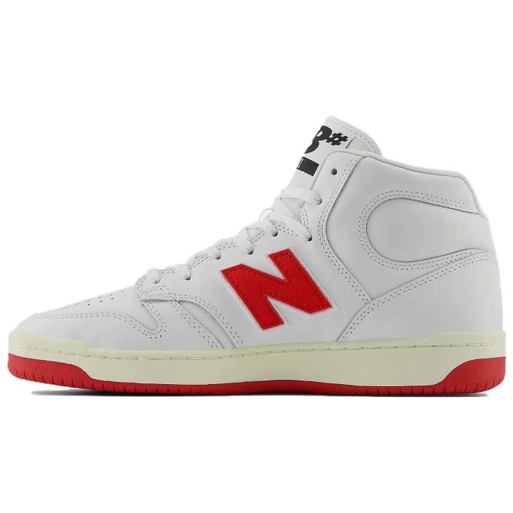 New Balance 480 Numeric New Balance High 'White Red'