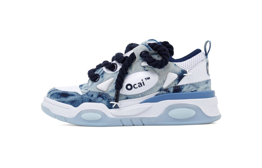 Ocai 001 RETRO Slip Resistant Abrasion Resistant Slip Resistant Abrasion Resistant Low top Skateboard Shoes Unisex
