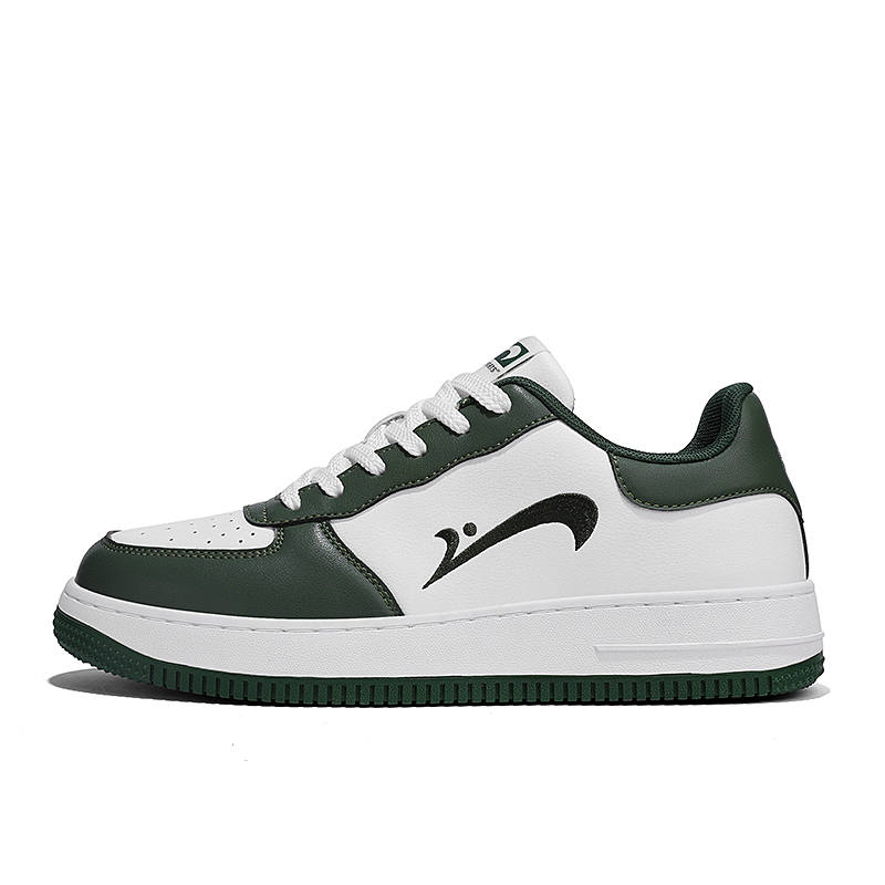 K-bird K bird Abrasion Resistant Low top Skateboard Shoes Men's White Green