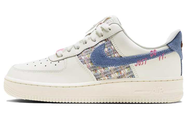 Nike Nike Air Force 1 Low '07 Lx Denim Swoosh Boucle Women's