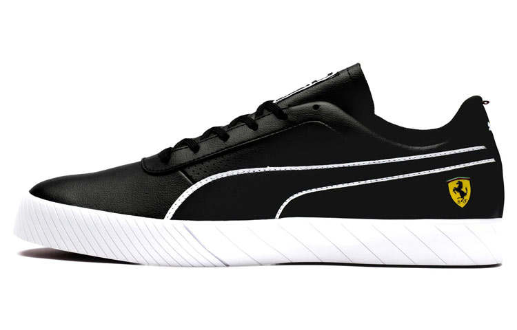 PUMA Ferrari X PUMA Scuderia Ferrari Skateboard Shoes Men's Low Top Black