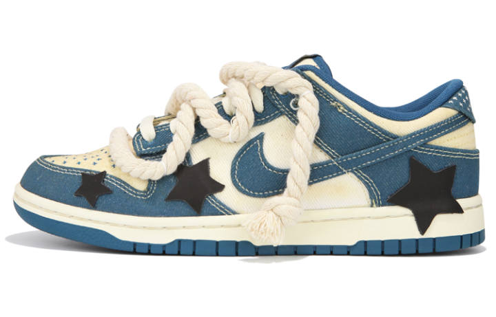 Nike Nike Dunk Low top Skateboard Shoes Men's Industrial Blue