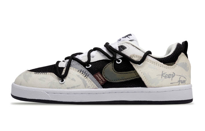 Nike Nike SB Alleyoop Wild Tea Mountain Chronicles Slip Resistant Abrasion Resistant Low top Skateboard Shoes Men's